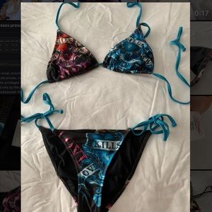 Ed Hardly Love Kills Slowly swimsuit